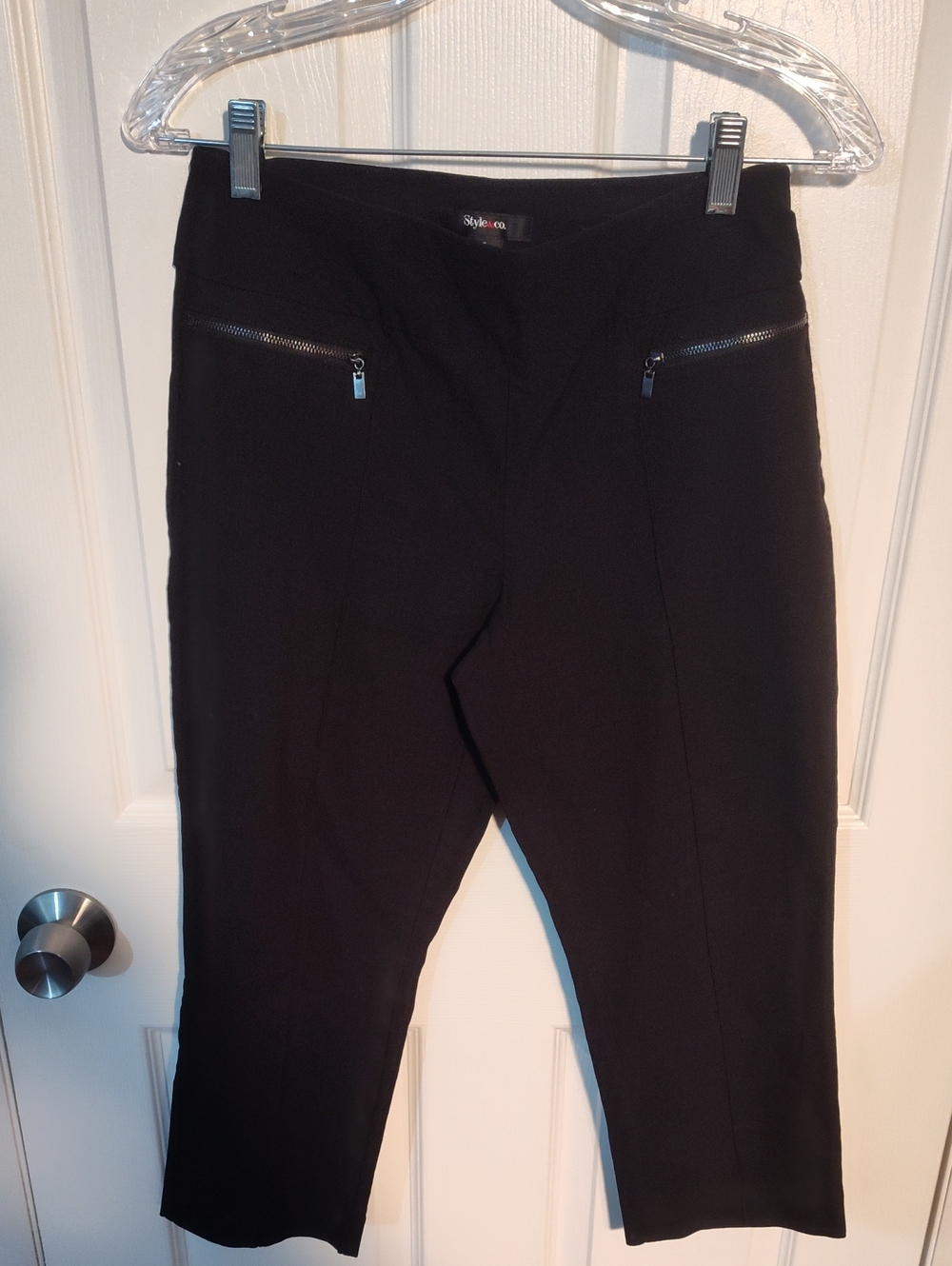 Style & Co. Black Women's Ponte Pants